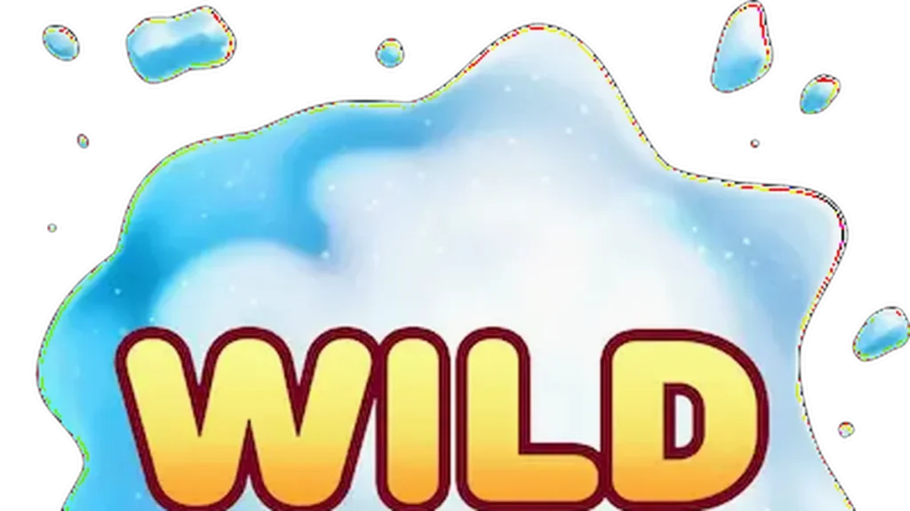 Snow Party slot game interface with icy theme and cute animals